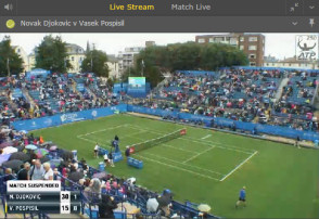 Live Wimbledon stream screenshot