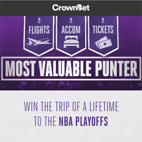 CrownBet win a trip to the 2018 NBA Playoffs